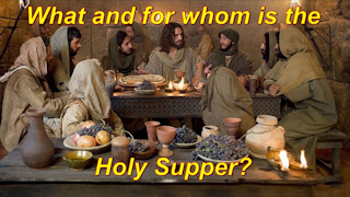 What is Holy Supper?